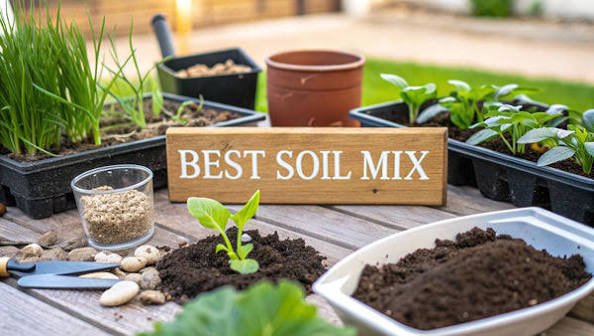 best soil mix ratio for kitchen garden India