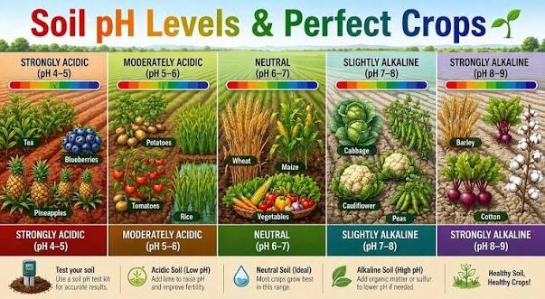 Soil pH for Vegetables in India